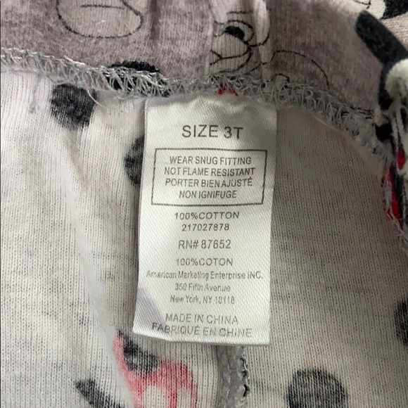 Disney Mickey Mouse 2 piece pajama set - Picture 6 of 6